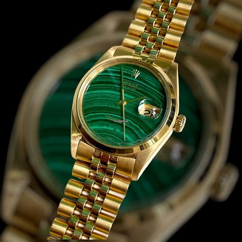 rolex lec silver dial|rolex malachite dials.